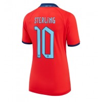 England Raheem Sterling #10 Bortatröja Dam VM 2022 Kortärmad